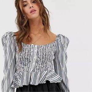 Cleobella Seville Bardot Blouse (sz S)